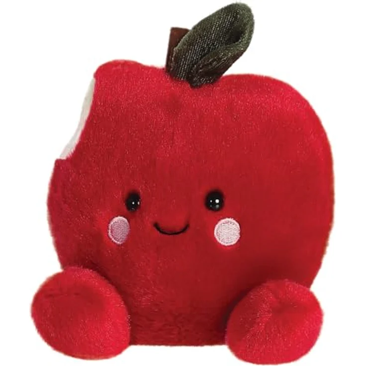 Aurora Palm Pals Crisp Red Apple, 12,7 cm Plüschtier, rot, mit recycelter Füllung und umweltfreundlichem Material – Bild 5