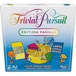 Hasbro Gaming Trivial Pursuit Famille, Brettspiel für 2-6 Spieler, ab 8 Jahren, mit 400 Fragenkarten in 2 Schwierigkeitsstufen