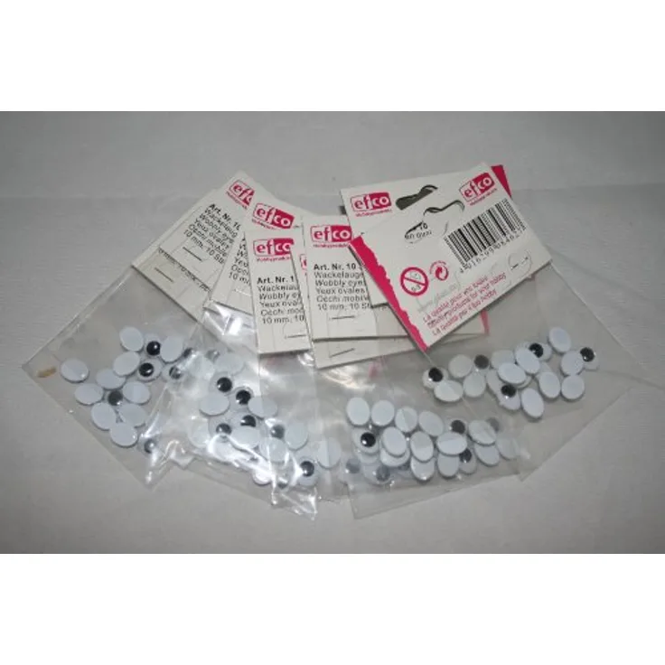 efco Wackelaugen oval 10mm 2x10 Stk