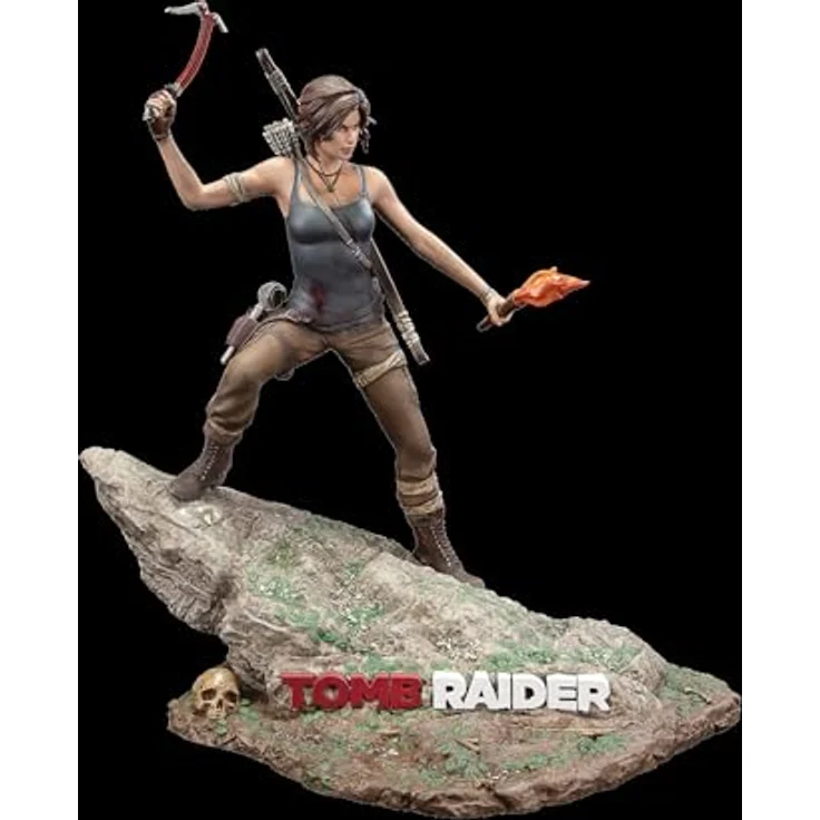 DARK HORSE COMICS Tomb Raider PVC Statue Lara Croft Survivor Era, 33 cm, detailreiche Sammelfigur aus hochwertigem PVC, ideal für Sammler – Bild 2