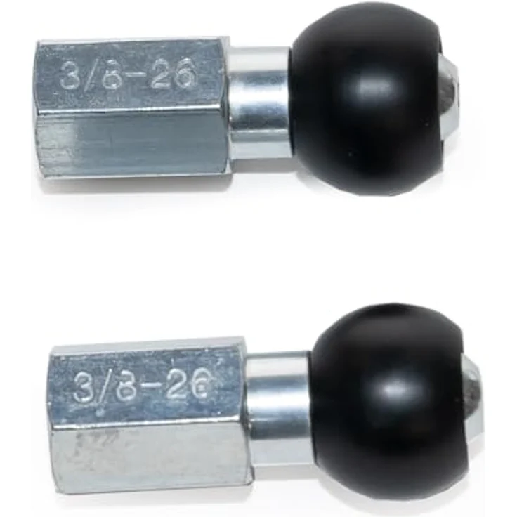 Burley Ballz Remo Coho XC Adapter (x2), Fahrradanhänger Zubehör für sicheren Transport, robust und wetterbeständig – Bild 2