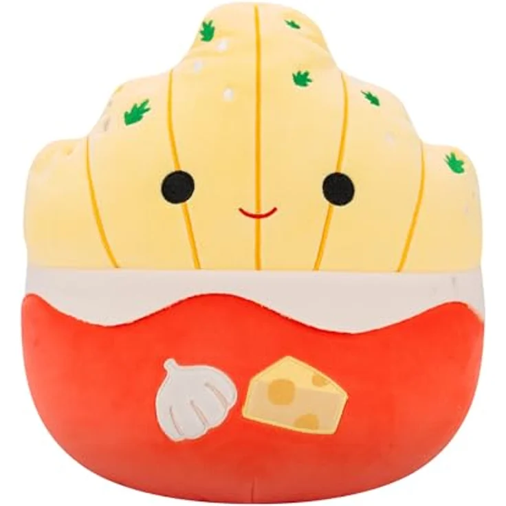 Squishmallows SQCR07679 - Brendan die Knoblauch-Parmesan-Pommes 30 cm, offizielles Jazwares Plüsch, superweiches Kuscheltier – Bild 1
