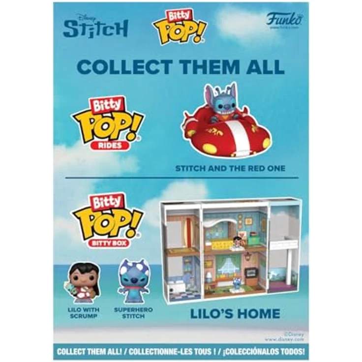 Funko Bitty Pop! Countdown Calendar: Stitch Holiday Adventskalender mit 24 Sammelfiguren aus Vinyl für Kinder ab 3 Jahren – Bild 4