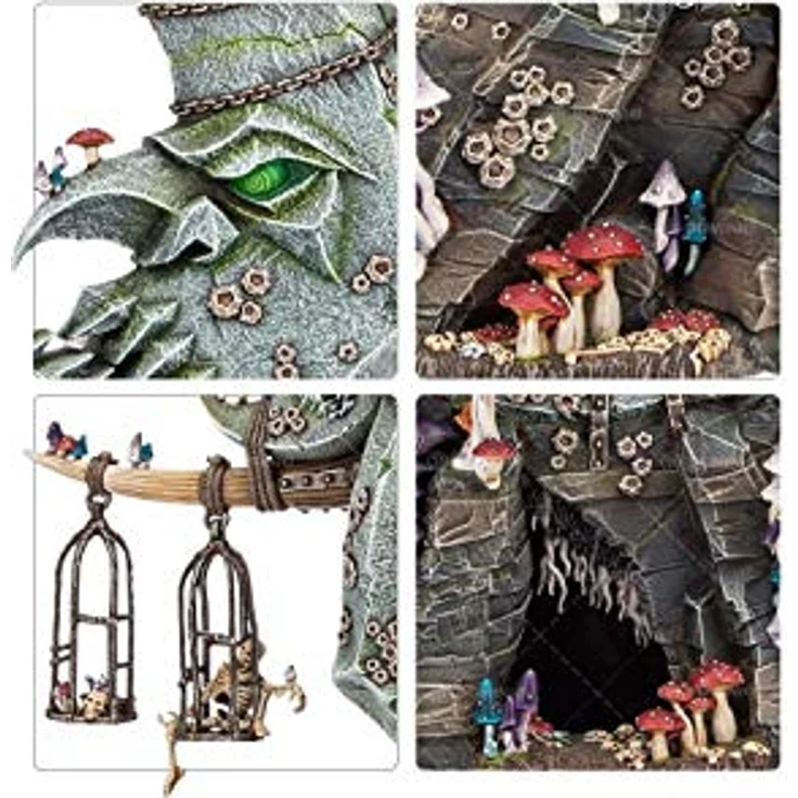 Games Workshop Warhammer Age of Sigmar Gloomspite Gitz Bad Moon Loonshrine, mehrteilige Miniaturen aus Kunststoff – Montage erforderlich – Bild 3