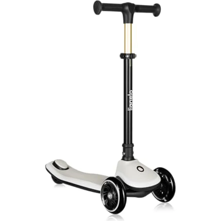lionelo Dreiradscooter MEY, LED-Deck, faltbare Lenkstange, Tragegriff, bis 50 kg, ab 3 Jahren – Bild 4