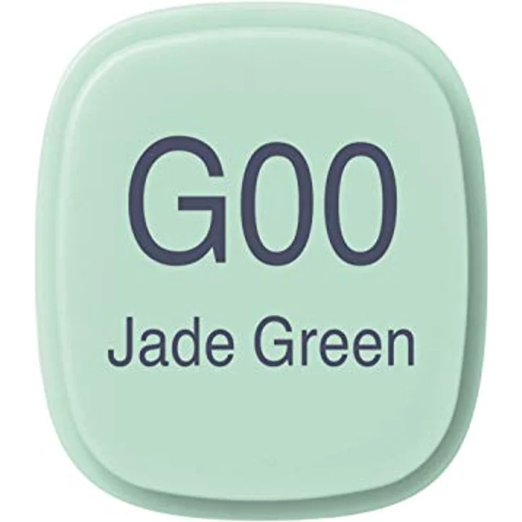 Copic Classic Marker Typ G - 00, Jade Green, professioneller Layoutmarker mit breiter und feiner Spitze, schnelltrocknend – Bild 3