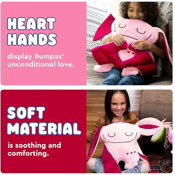 sarcia.eu Bumpas Lucky Gewichts Maskottchen, Therapeutisches Anti-Stress Kuscheltier für Kinder ab 3 Jahren, Einheitsgröße – Bild 4