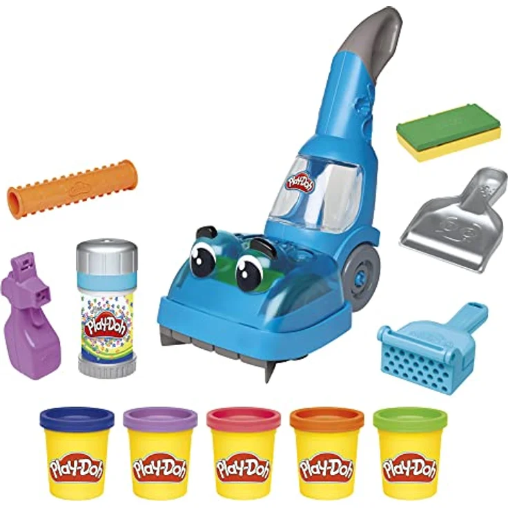 Play-Doh Zoom Zoom Saugen und Aufräumen Set mit 5 Farben – Bild 2