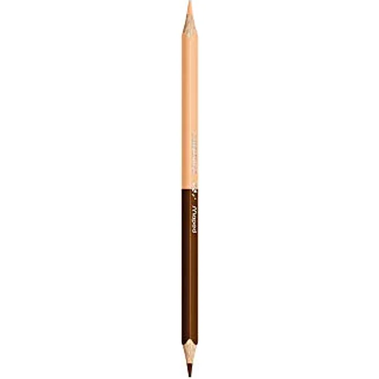 Maped - Buntstifte COLOR'PEPS WORLD x12 + x3 DUO = x6 Hautfarben - x15 Stifte - ideal zum Erlernen der verschiedenen enthnischen Gruppen, 15 Stück (1er Pack) – Bild 4