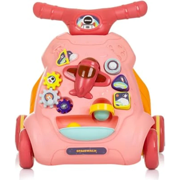 Chipolino Lauflernwagen Plane mit Musik, Bällen und Spielzeug, rosa – Bild 4