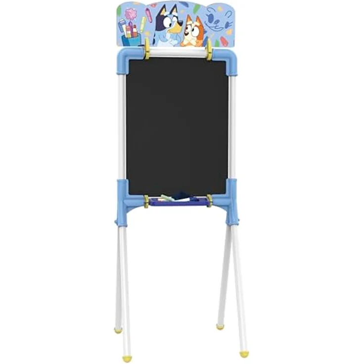 Chicos Doppelseitige Tafel Bluey, Maltafel 37 x 32 x 98 cm, kreativ und vielseitig – Bild 1