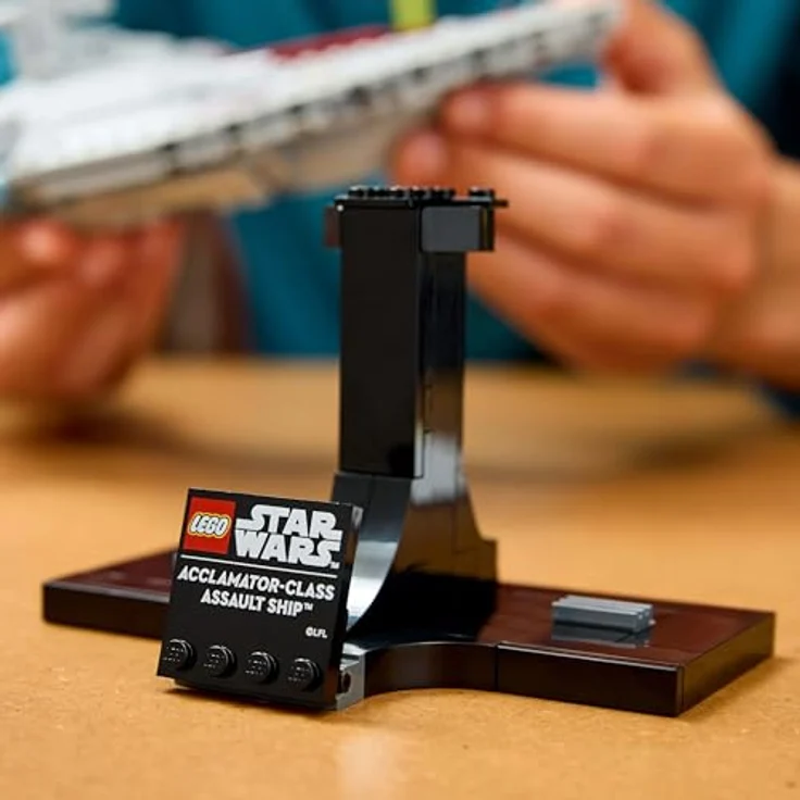 LEGO Star Wars™ 75404 Assault Ship™ der Acclamator-Klasse, Modellbausatz mit 450 Teilen, mehrfarbig – Bild 6