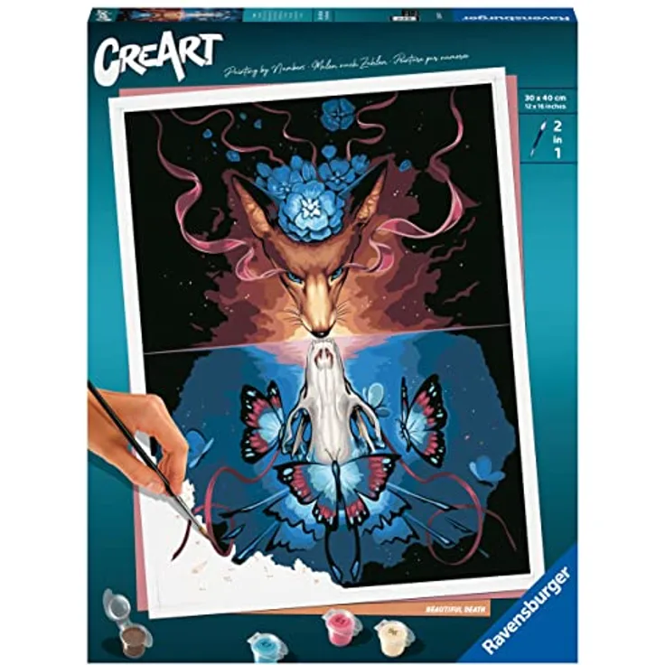 Ravensburger CreArt - Malen nach Zahlen 23647- Beautiful Death - ab 14 Jahren