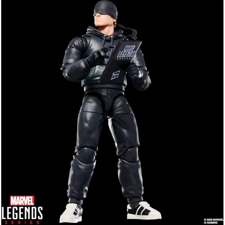 Marvel Legends Series Daredevil Action-Figur, 15 cm Sammelfigur mit Comicbuch-Accessoire und 5 austauschbaren Händen – Bild 4