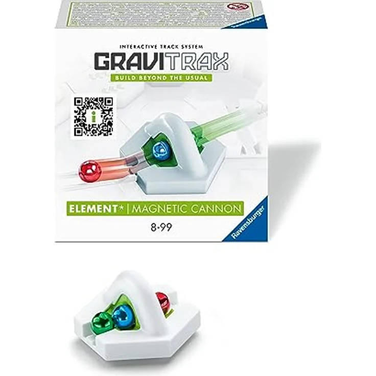 Ravensburger GraviTrax Element Magnetic Cannon - Zubehör für die GraviTrax Kugelbahn. Kombinierbar mit allen GraviTrax Produktlinien, Starter-Sets, Extensions und Elements - für Kinder ab 8 Jahren – Bild 2