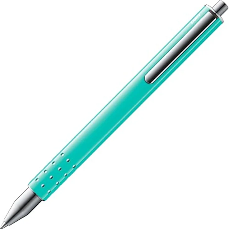 Lamy Roller Lx gold, edler Rollerball mit versenkbarem Clip, inkl. Echtleder-Etui und Geschenkbox – Bild 2