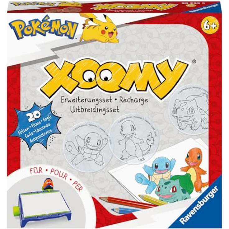 Xoomy Pokémon Refill D/F – Bild 2