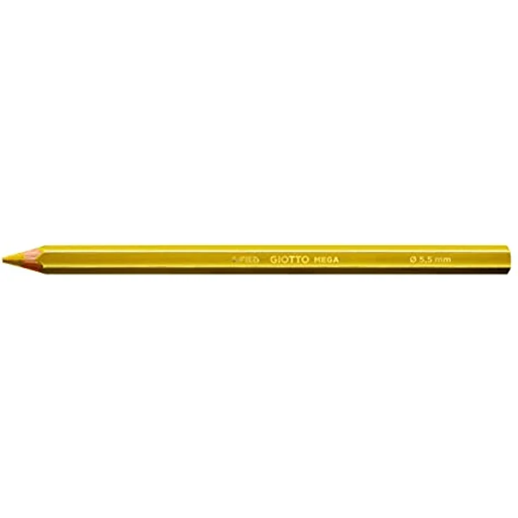 Giotto 5180 00 - Mega Runddose 24 Dickkernfarbstifte (14 x Gold und 10 x Silber) – Bild 2