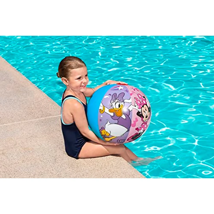 BESTWAY Wasserball Bestway 91098, Aufblasbarer Wasserball "Disney Junior Mickey & Friends", Ø 51 cm, Mehrfarbig – Bild 10