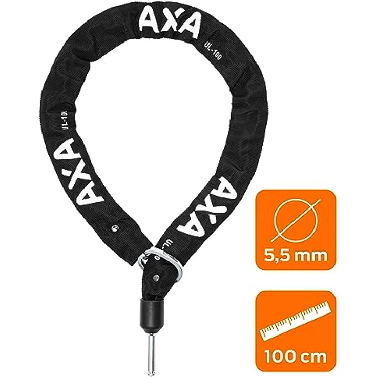 Axa Rahmenschloss BLOCK XXL + ULC 100 + Tasche – Bild 5