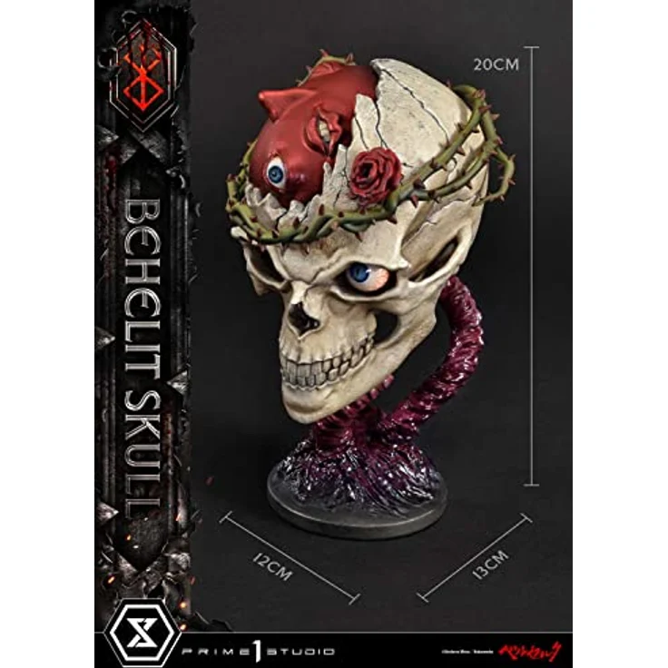 Prime 1 Studio Berserk Figur 1/1 Life Scale Behelit Skull 20 cm, Sammelfigur mit einfacher Handhabung, langlebig und robust – Bild 5