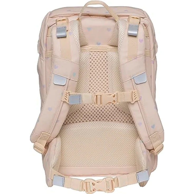 Beckmann Schulranzen Classic 6tlg., blauer Schulrucksack mit Sportrucksack, Federmäppchen, Schlamperrolle und Buttons, ergonomisch und klimaneutral – Bild 4