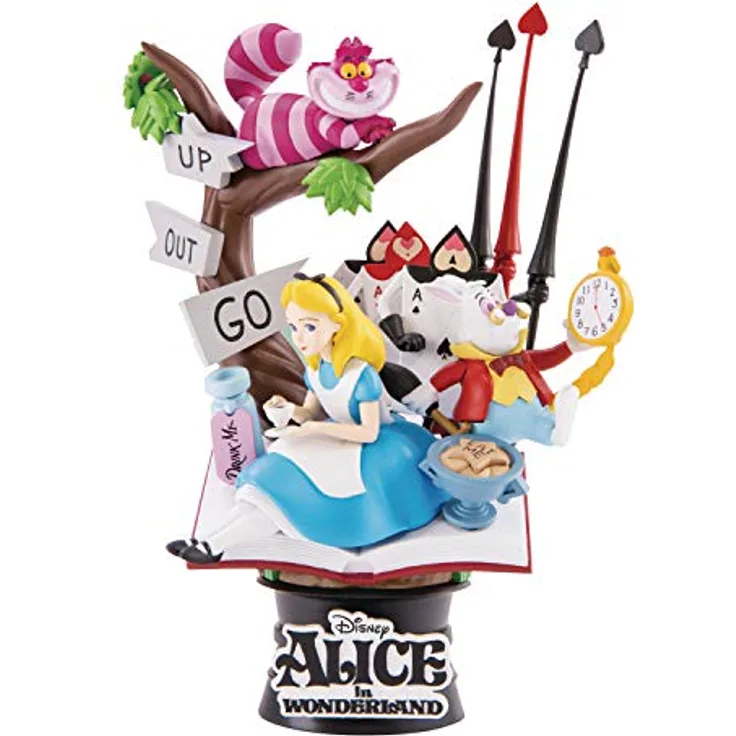 Beast Kingdom Disney Diorama Alice im Wunderland, Mehrfarbig (MAY189044)