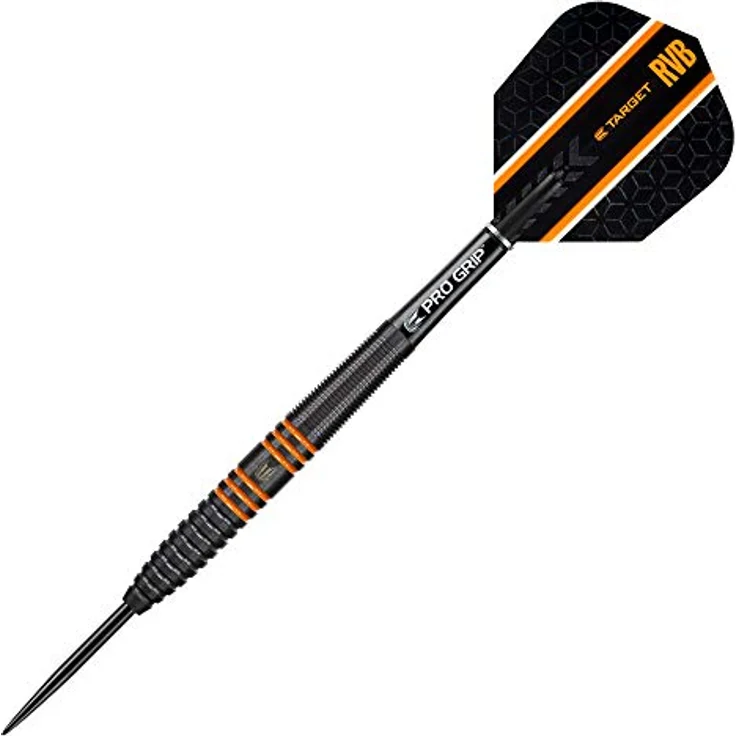 Target Darts Raymond van Barneveld RVB 80 Schwarzes 26G 80% Wolfram Steeldarts-Set Dartpfeile – Bild 4
