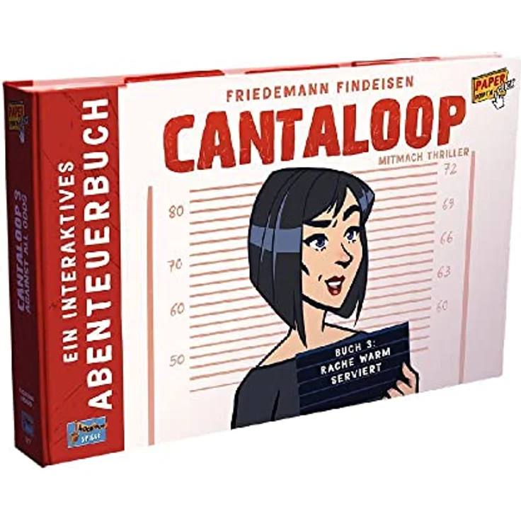 Lookout Spiele Cantaloop Buch 3 Rache warm serviert, Brettspiel mit limitierter Sammleredition und Sonder-Manufakturplättchen – Bild 1