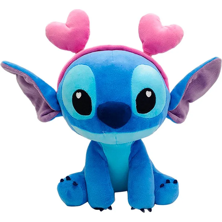 "SIMBA Plüschfigur Disney Lilo und Stitch, Plüschfigur Love, 25cm, kuschelweich, ideal als Geschenk"