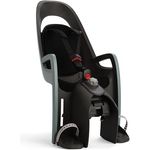 HAMAX Caress Kinder-Fahrradsitz mit Trägeradapter, Grüne/Schwarze Ergonomie und 22 kg Tragkraft