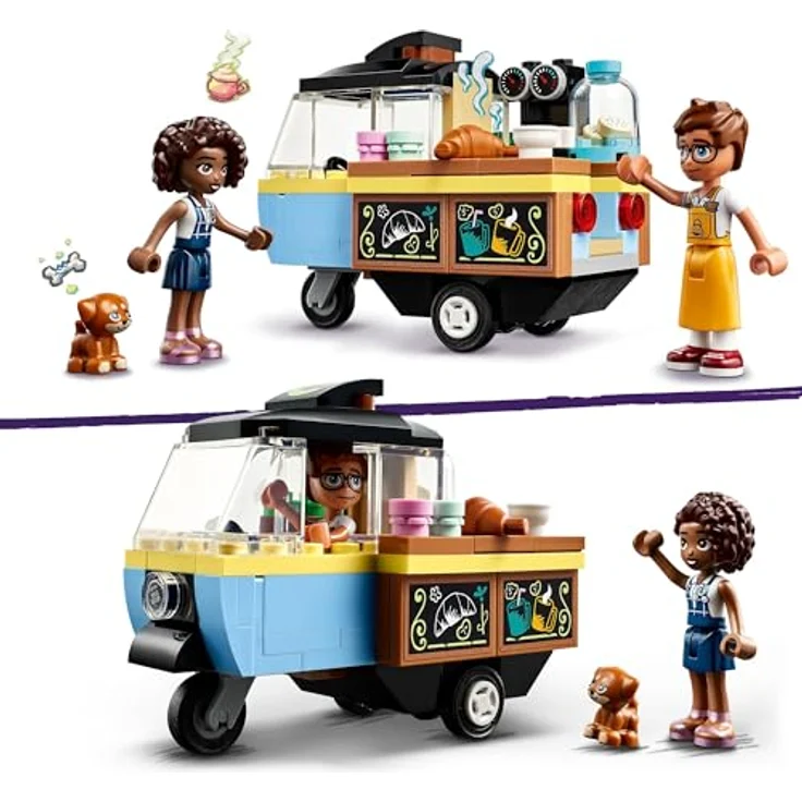 LEGO Friends 42606 Rollendes Café, Kleines Set mit Bäckerei-Spielzeug – Bild 3