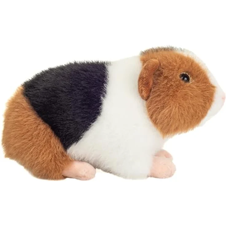 Teddy-Hermann Meerschweinchen 3-farbig, Kuscheltier aus weichem Plüsch, 19 cm – Bild 2