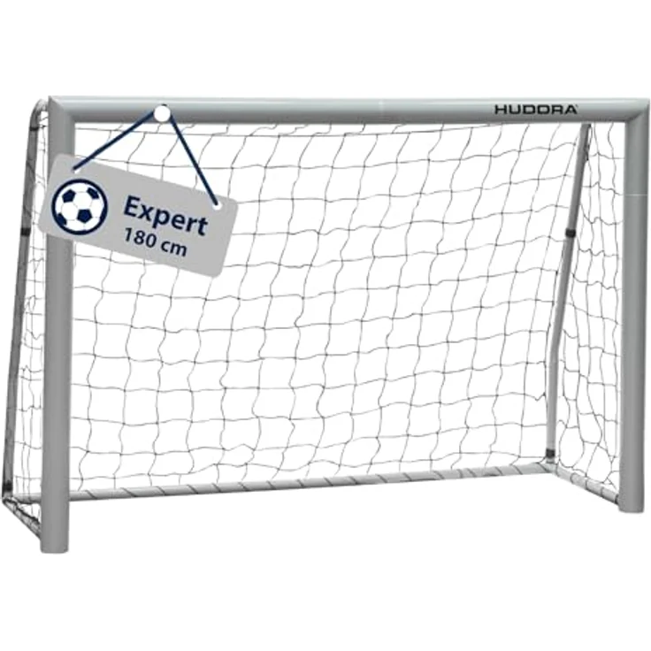 HUDORA Kinder, Jugendliche & Erwachsene Fußball-Tor Expert 180 Garten Fußballtor, grau – Bild 2