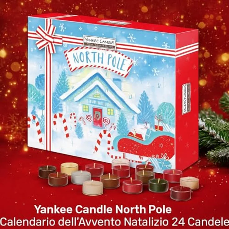 Yankee Candle Adventskalender "24 days of Christmas" 2023, Duftkerzen von Yankee Candle mit langanhaltenden Düften – Bild 4