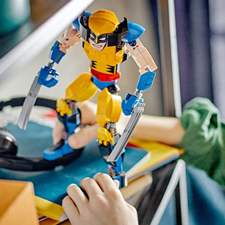 LEGO 76257 Marvel Wolverine Baufigur, Superhelden Action Figur mit Krallen aus X-Men, Spielzeug und Sammlerstück für Kinder, Jungen und Mädchen ab 8 Jahren – Bild 4