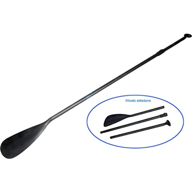 Enero Aufblasbares SUP Board, leichtes Stand Up Paddle Board mit Rucksack, Pumpe, Aluminiumpaddel, max. Belastung 80kg, 275 x 76 x 10 cm, Grün – Bild 5