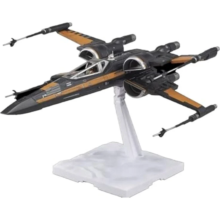 BANDAI Poe's X-Wing Fighter Modellbausatz, Detailliert, Maßstab 1:72, aus "Das Erwachen der Macht" – Bild 2