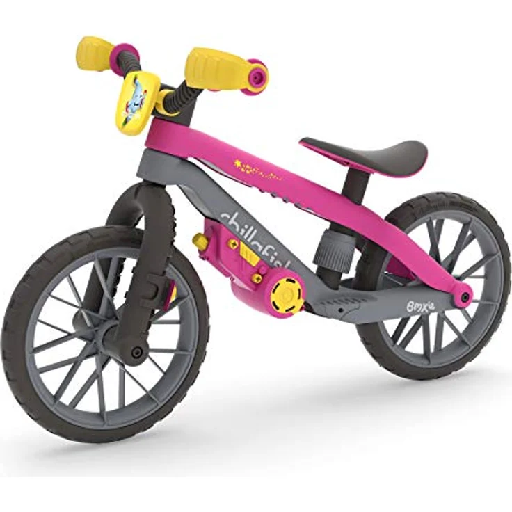 Chillafish BMXie Moto Multi-Play-Laufrad mit echten VROOM VROOM-Sounds und abnehmbarem Spielmotor, inklusive kindersicherem Schraubenzieher und Schrauben, verstellbarem Sitz, für 2-5 Jahre, Rosa – Bild 1