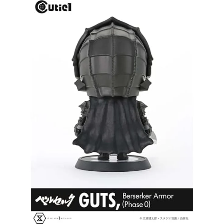 Prime 1 Studio Berserk Cutie1 PVC Figur Guts Berserker Armor (Phase 0), 12 cm, detailreiche Darstellung für Sammler ab 16 Jahren – Bild 5