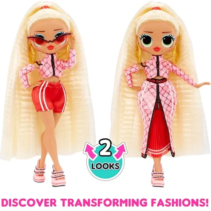 L.O.L. SURPRISE! Anziehpuppe L.O.L. Surprise OMG HoS Doll - Swag, Modepuppe mit über 15 Überraschungen, stylische Partyoutfits, Accessoires enthalten – Bild 2