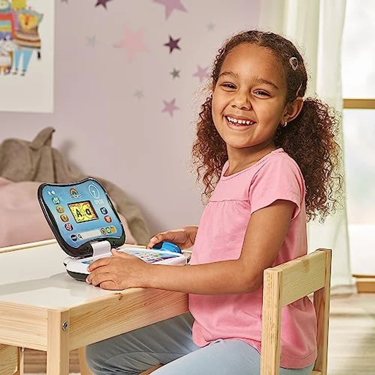 VTech Mein Vorschul-Laptop 2.0 – Lerncomputer zum Entdecken von Zahlen, Formen, Logik u. v. m. – Für Kinder von 3-6 Jahren – Bild 3