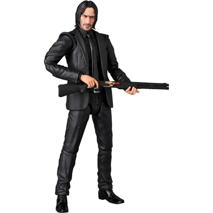 Medicom Toy John Wick Mafex Actionfigur Chapter 3 Parabellum, 16 cm mit Zubehör – Bild 4