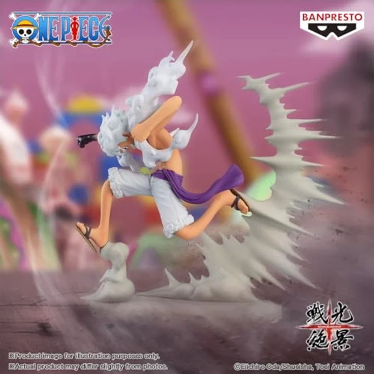 Banpresto One Piece - Monkey D. Luffy Senkozekkei, limitierte PVC-Statikfigur, hochwertig verarbeitet – Bild 2