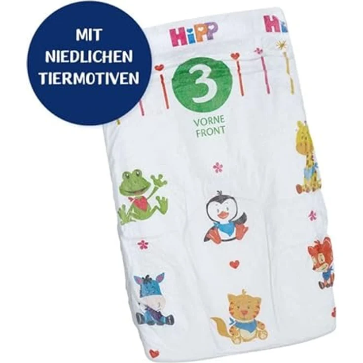 HiPP Babysanft Windeln Midi 3 Vorratsbox (3 x 72 Stück) – Bild 9