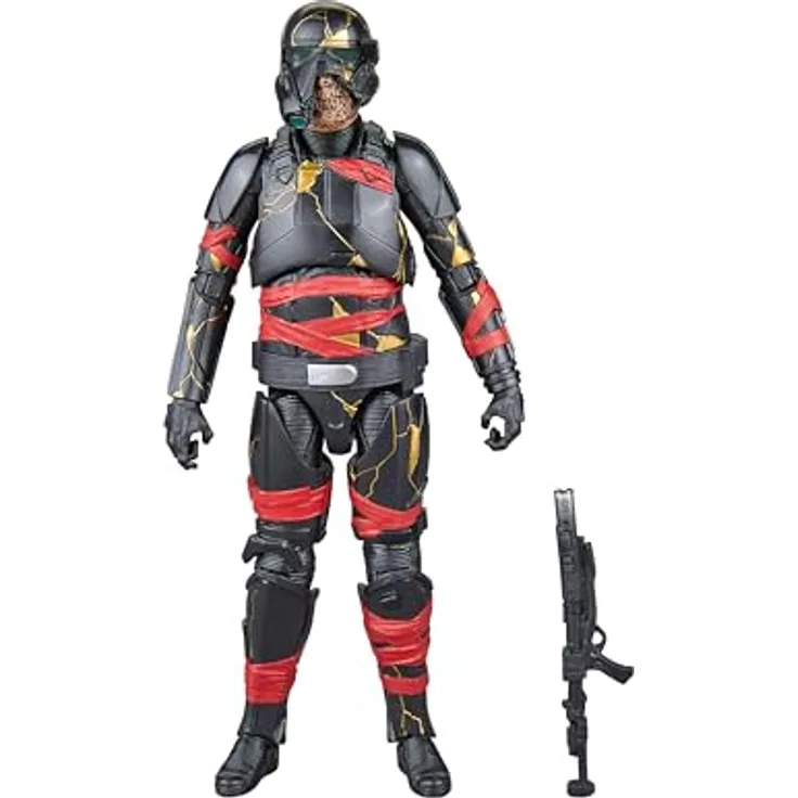 Star Wars The Black Series Night Trooper, Premium Action-Figur aus Star Wars: Ahsoka, 15 cm mit Blaster und beweglichen Teilen
