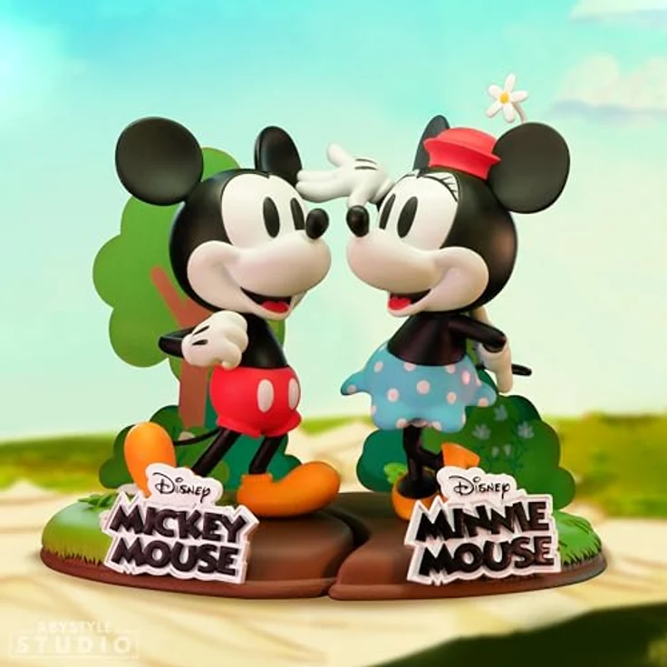 ABYstyle Disney Minnie Mouse Actionfigur, 10 cm, multicolor, in Sammlerbox mit Sichtfenster – Bild 6