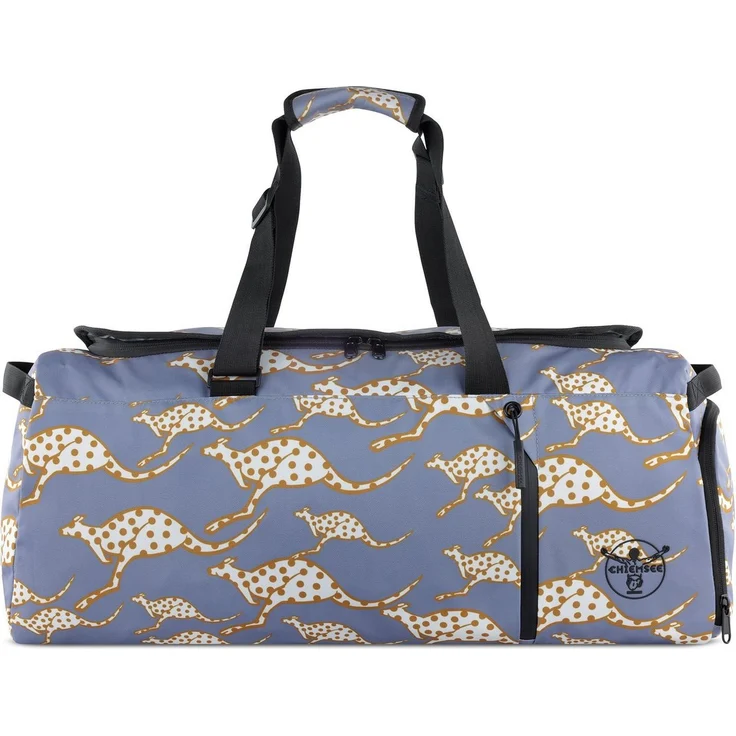 Chiemsee Sporttasche Jump N Fly, Purple (blaugrau / Motiv), mit Tiermotiv – Bild 1