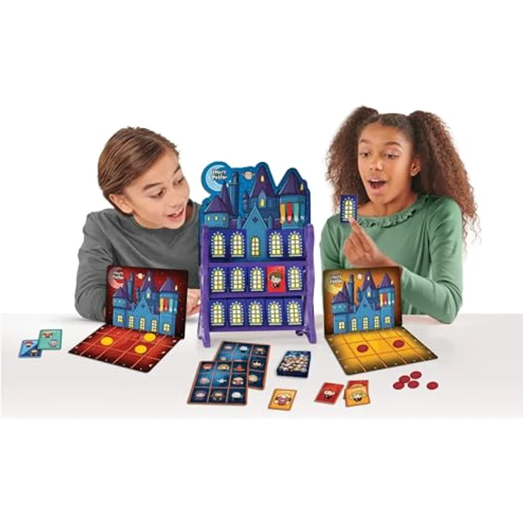 Spin Master Harry Potter Hogwarts Spielesammlung, 8 Brettspiele für 2-4 Spieler mit magischen Motiven und Klassikern – Bild 3