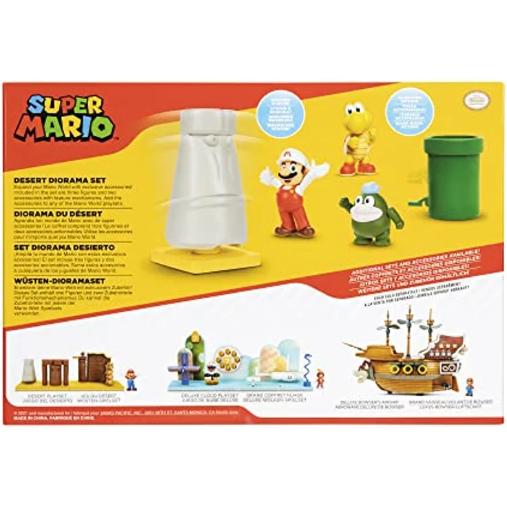 Jakks Super Mario 2. 5 Inch Diorama Desert Set – Bild 8
